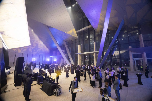 A lively networking reception closed out the day’s programming, in the enormous and tectonically fascinating lobby of Merdeka 118.