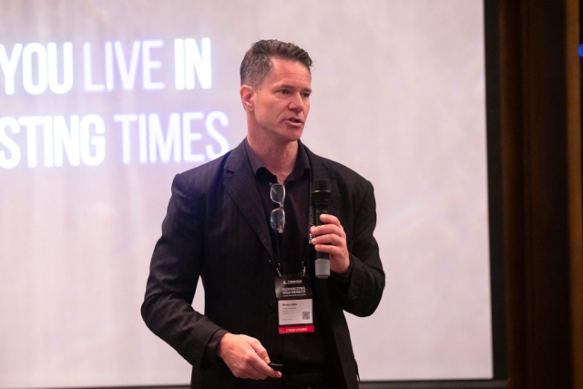 Shonn Mills, incoming CTBUH Chairman and partner, Whitby Wood Mills opened the Kuala Lumpur program and recapped the highlights of the previous few days of the conference in Singapore, setting the stage for an exciting day of programming.