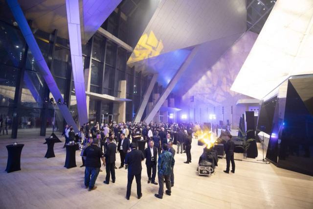 A lively networking reception closed out the day’s programming, in the enormous and tectonically fascinating lobby of Merdeka 118.