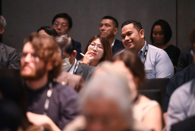 Audience members listened intently to the riveting presentations by the opening plenary speakers.