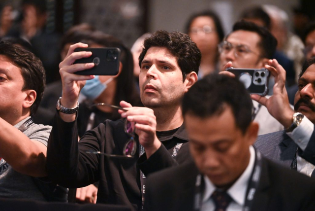 Audience members listened intently to the riveting presentations by the opening plenary speakers.